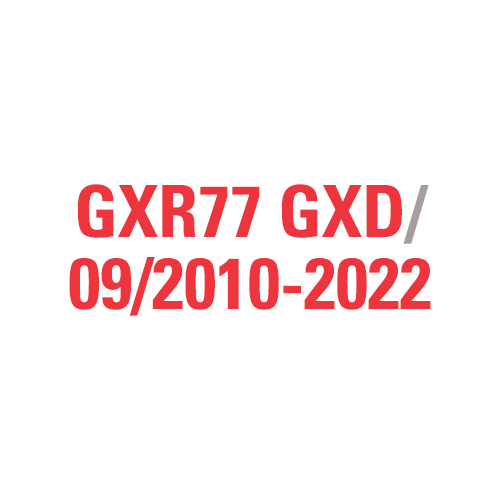 GXR77 GXD 09/2010-2021